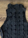 Black rounds short dress