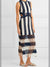 White and blue net maxi dress and cover up