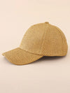 Palm knitted baseball hat