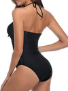 Black one piece swimsuit