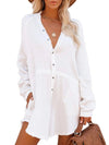 White long shirt/ short dress