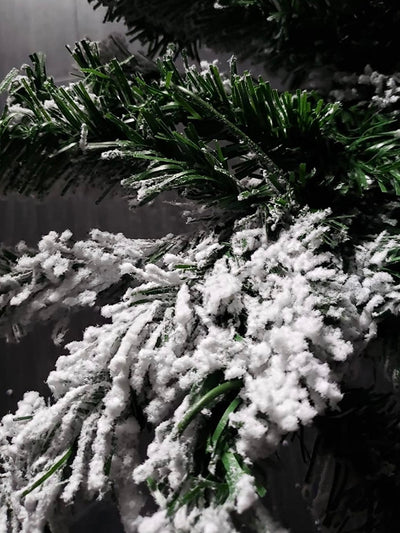 Fake snow for christmas tree in spray