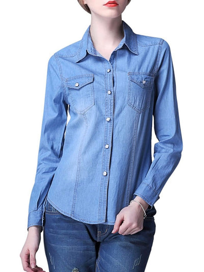 Cory denim shirt long sleeves