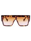 Brown square sunglasses