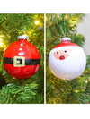 Santa Christmas ball ornaments