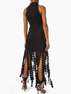 Black rounds short dress