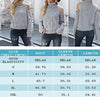 Oversized shoulders off embroidery gray sweater