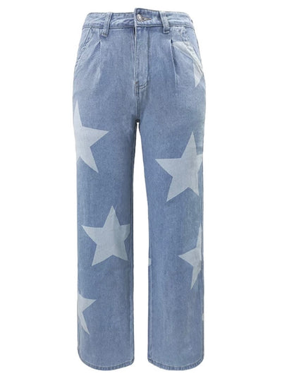 Star baggy jeans