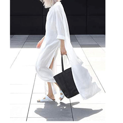 Salamanca white long dress cover up