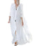 Salamanca white long dress cover up