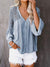 Light blue lace shirt