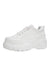 White platform sneakers
